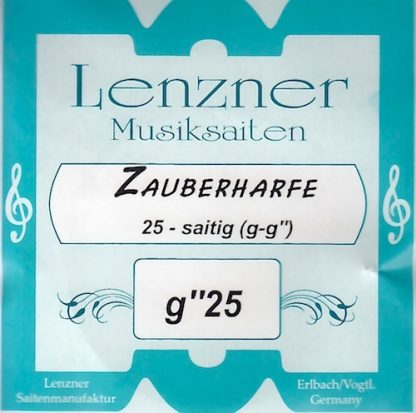 Einzelsaite Zauberharfe 25-saitig