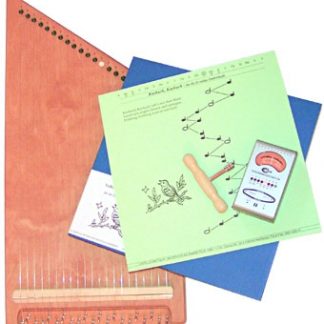 Zauberharfe 21-saitig "Kirsch" – Set 1