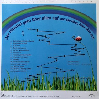 Zauberharfe Notenmappe "Der Himmel geht über allen auf" von Musik im Spiel