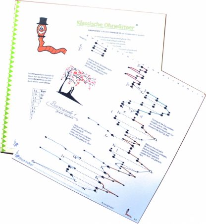 Zauberharfe Notenmappe: "Klassische Ohrwürmer" von Musik im Spiel