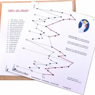 Zauberharfe Notenmappe: "Süßer die Harfen nie klingen" von Musik im Spiel