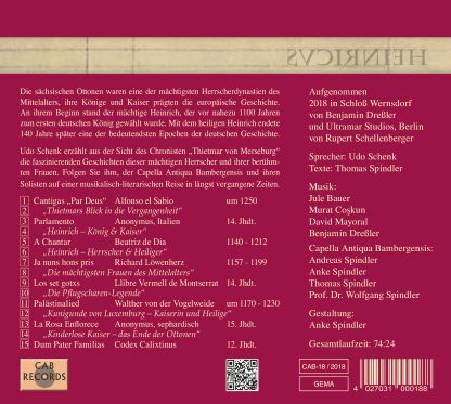 Capella Antiqua Bambergensis: "Heinrich" – Bild 2
