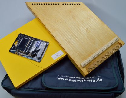 Zauberharfe 21-saitig „Honig“ – Set 2