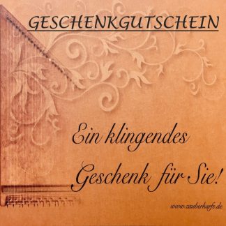 Musikalische Freude zum Verschenken – Unser Geschenkgutschein