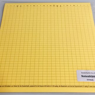 Neutrale Notenblätter