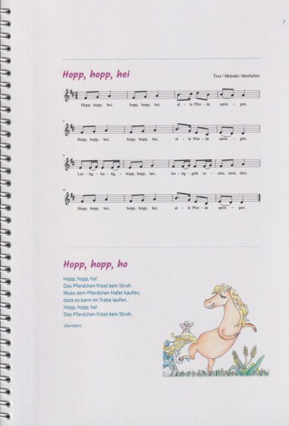 Rasselbande® singen tanzen rhythmisieren – Rasselbande musikalisch aktiv – Liederbuch + CD  - in regulärer Notenschrift, siehe Foto – Bild 2