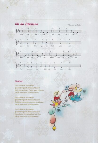 Weihnachtsklassiker - incl. CD - in regulärer Notenschrift, siehe Foto – Bild 2