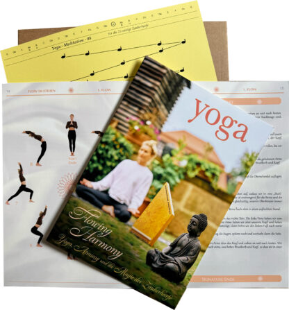 Zauberharfe Notenmappe Band 17: Flowing Harmony mit Yogaheft & Yogaposter