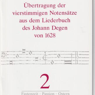 Heft 2 - Übertragungen der 4-stimmigen Sätze