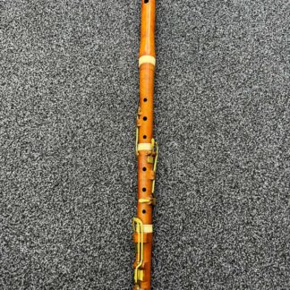 Historische Traversflöte Buchsbaum von H. Grenser - Dresden